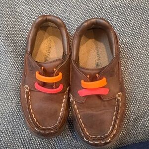 Sperry Kids Brown Boat Shoes - size 8.5